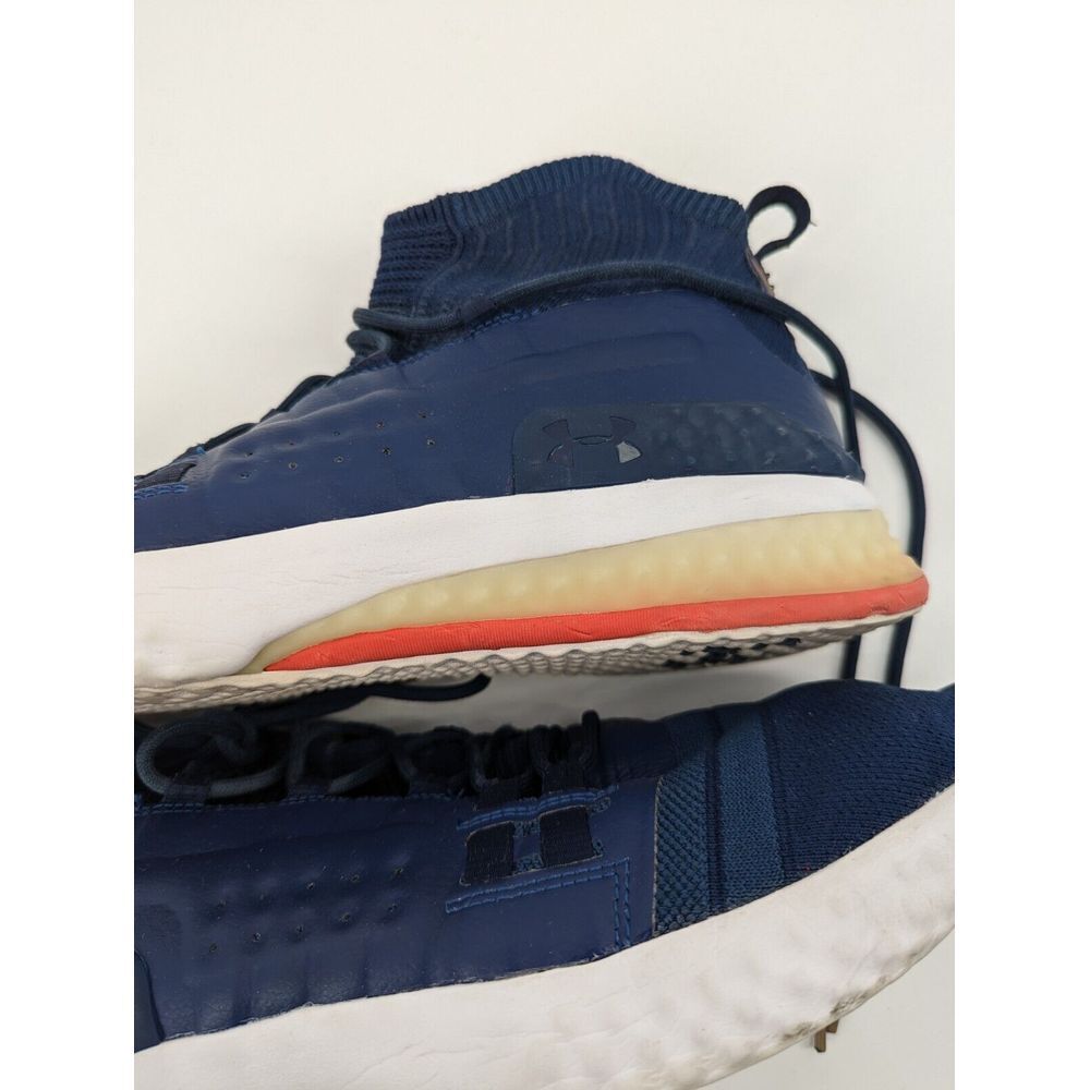 Under Armour Project Rock 1 Navy Blue Marine Training Shoes, Men's 12.5 - Picture 10 of 13